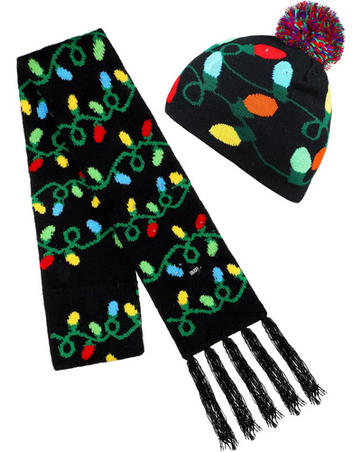 2 Sombreros De Navidad Con Luz Led Para Fiesta De Navidad Multicolor M
