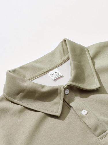 Sudadera Holgada Con Solapas Y Botones Para Hombre
