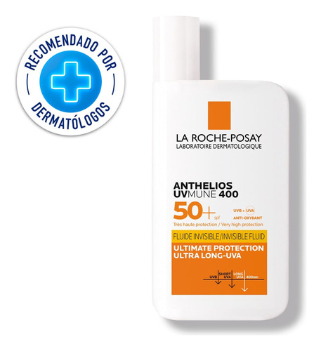 Protector Solar Anthelios Uvmune 400 Spf50 X 50ml