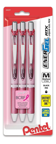 Pentel Energel Rtx Plumas De Gel®® Líquido Retráctil, Punto 