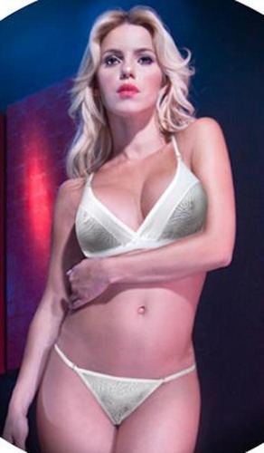 Conjunto Lurex Dorado Kisme Lenceria