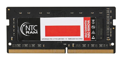 Memória Notebook Ntc 8gb Ddr3 1600 Mhz - Ntckf1600nd3-8gb