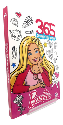 Coleção - Livro 365 Desenhos Para Colorir Barbie - Com Livro Brinde: Fadinhas Mágicas