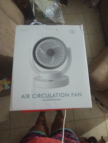 Ventilador Recargable 22.86 Cm Blanco