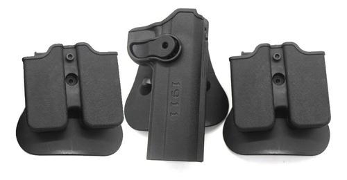 Holster 1911 Pistol Right Paddle Colt 1911 Para Tactical Owb