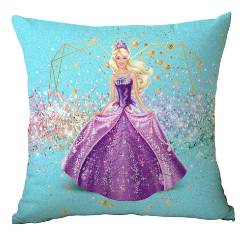 9 Juegos De Fundas De Cojín, Estampado Barbie, 45 X 45 Cm