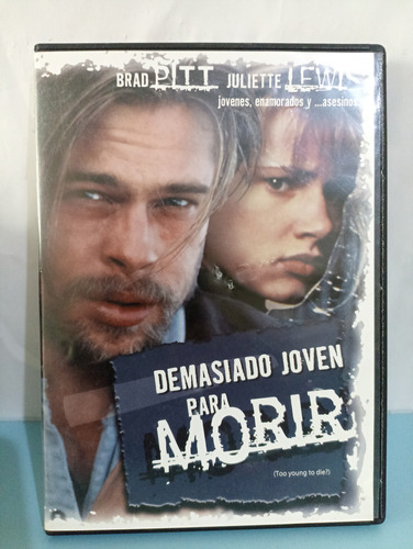 Dvd Demasiado Joven Para Morir / Too Young To Die /brad Pitt (Usado)
