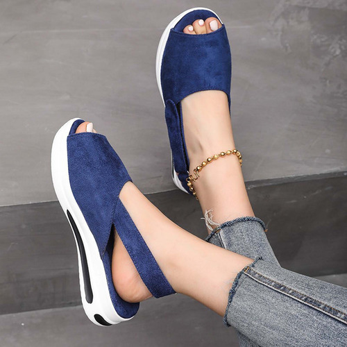 Sandalia P Para Verano, Nuevo Estilo Casual, Moda, Boca De P