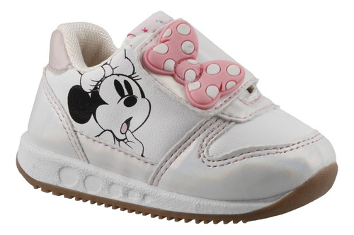 Tenis Casual Escolar Pv821127 Ajustable Minnie Mouse