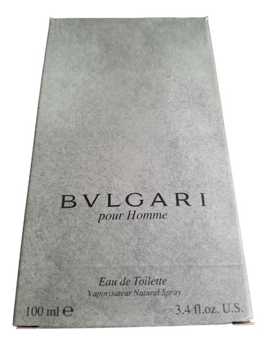 Bvlgari Pour Homme Sin Papel Celofan, 100 Ml. Vintage 