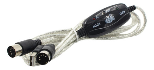 Adaptador De Interfaz Midi Midi Music Keyboard Piano