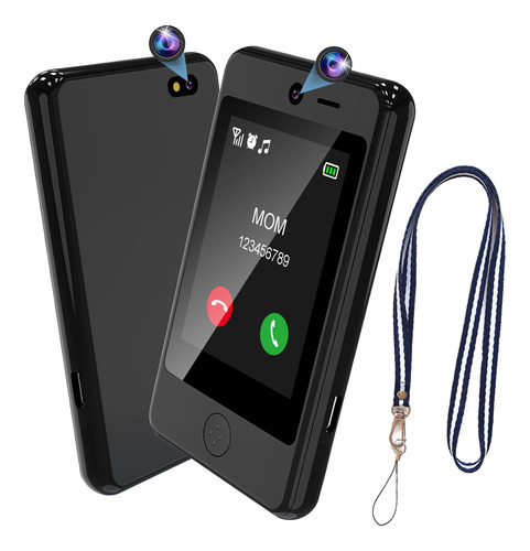 Teléfono Móvil Para Niños Teléfono Llamada 2g Inteligente Para Niños Con Ranura Para Tarjeta Sim, Equipado Con Cpu Mtk6262d Y Lente Cmos Admite Tarjeta Tf Children Smartphone Móvil Para Llamadas Niño
