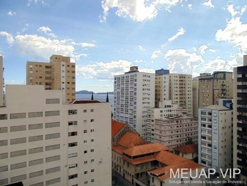Imagem 2 de 30 de Residencial La Sierra - Apartamento Para Venda No Embaré - Santos - Em951 - 32392949