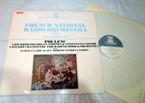 Francis Poulenc - Conciertos * Ed. Inglesa Vinilo Nuevo