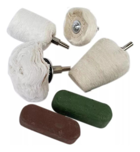 Cotton Cloth Buffing Mop Wheel Polishing Pad Kit.