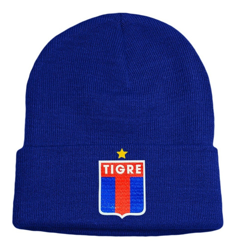 Gorro De Lana 100% Tigre Escudo Varios Colores