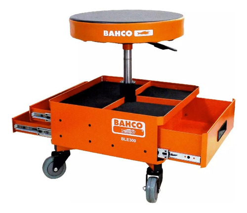 Asiento Banco Con Almacenamiento Para Mecanico Bahco Ble300