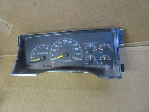 95 96 97 98 99 Chevy Tahoe Speedometer Instrument Cluste Tty