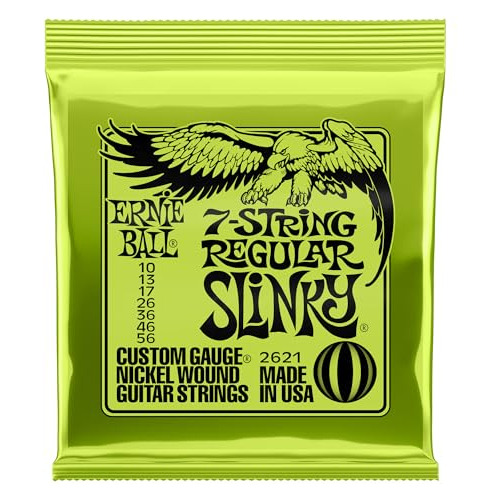 Cuerdas Guitarra Eléctrica Ernie Ball 7-string Regular Slink