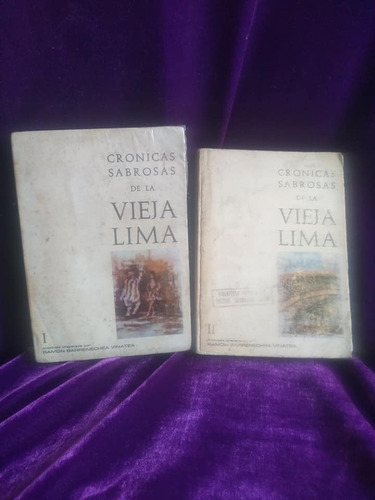 Libro Vieja Lima Antigua Antaño