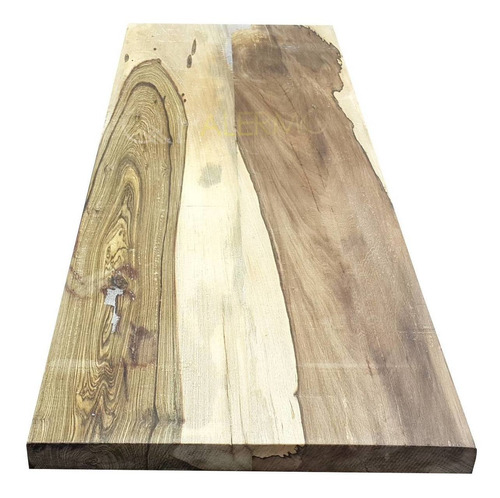 Mesada Tabla Barra Desayunador 38x120cm, Madera Guayubira