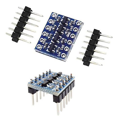 Convertidor De Nivel Lógico 3.3v A 5v 4 Canales Para Arduino