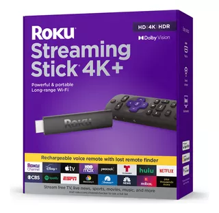 Roku Streaming Stick 4k+ Dispositivo De Transmisión