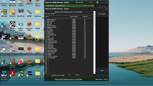 116 Samples+249 Drums Korg -600-700-1000-2x-3x-4x (Usado)