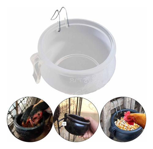 Alimentador De Gamefowl Alimentador De Aves 10.5cmx6.5cm