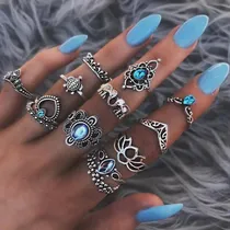 Comprar Anillos Midi Ring Tendencia Accesorios 873g Moda Mujer