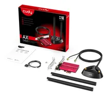 Comprar Tarjeta Pci Express Cudy Pci-e Ax5400 Wi-fi 6e Bluetooth 5.3