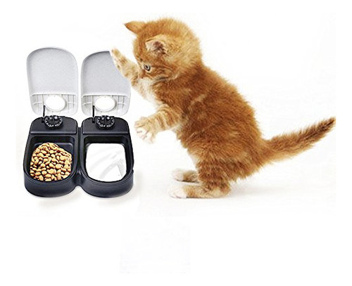 Comedero Automático De Comida Para Mascotas Petzilla Para Pe