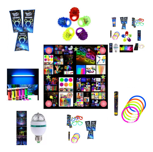 Arma Tu Pack De Para Tu Fiesta Flúor N°2 Color