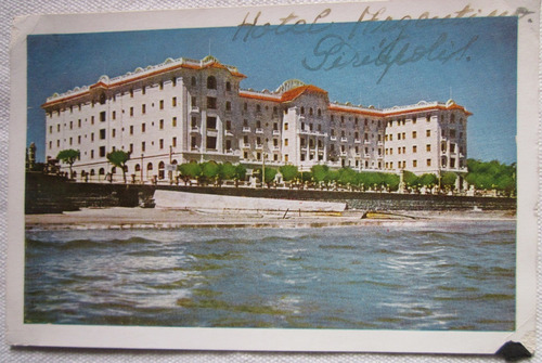 Antigua Postal Hotel Argentino Piriapolis Uruguay