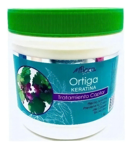 Pack 6 Crema Para El Cabello De Ortiga Keratina 1 Kilo Flora