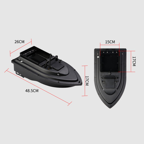 Control Remoto Rc Boat Bait Control, 500 M, Batería, Pesca,