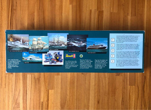 Kit Sms Emden Revell Cruzador Kit Navio # Bismarck