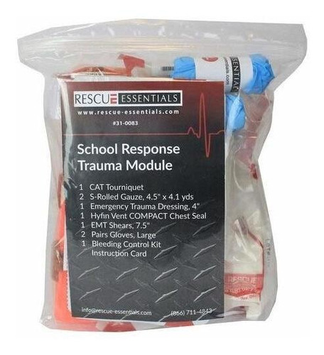 Módulo De Trauma School Response Por Rescue Essentials