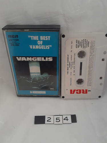 The Best Of Vangelis - Cassette 1982 Nacional Excelente 149