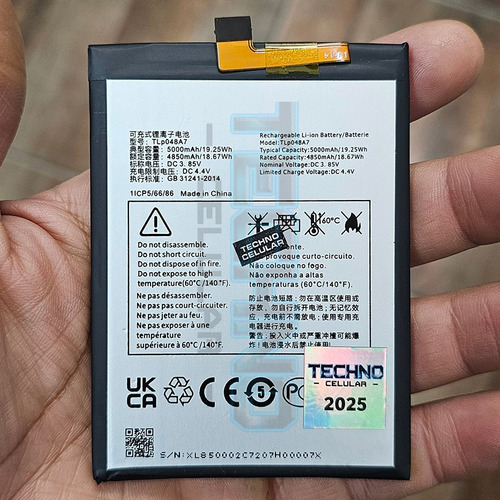 Bata Para Tcl 30e 6127a Tlp048a7 5000mah