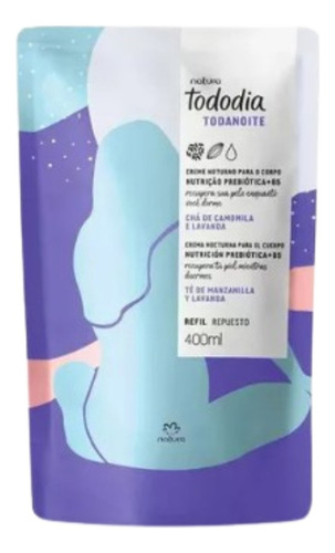 Repuesto Crema Nutritiva Corporal Natura Tododia Todanoite