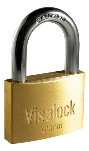 Candado Roma Visalock Latón 60mm