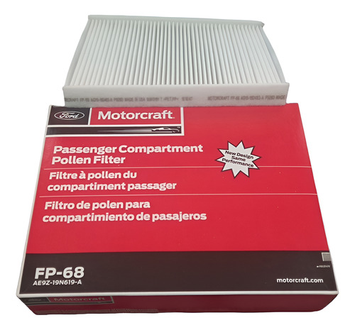 Filtro Aire Acondicionado Antipolen Explorer 3.5 2011-2019