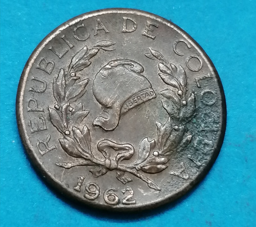 Colombia Moneda 1 Centavo 1962