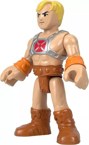 Figura He Man Xl Masters Of The Universe Fisher Price Mattel Imaginext +3