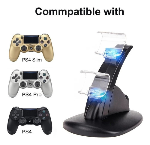 Soporte Stand Para Recarga De Controles Ps4