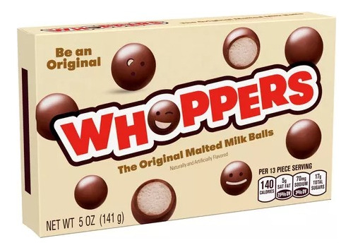 Whoppers Malted Milk Balls 141 G - Hershey's