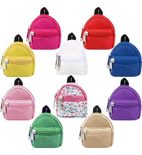 10 Piezas De Mochilas, Bolsas De Mueca, Mini Mochilas, Bolsa