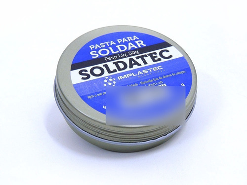 Imagem 2 de 2 de Pasta Para Soldar - Implastec Soldatec 50g