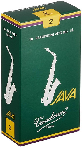 Cañas Saxo Alto Vandoren Sr262 Java Nº2 Musicapilar